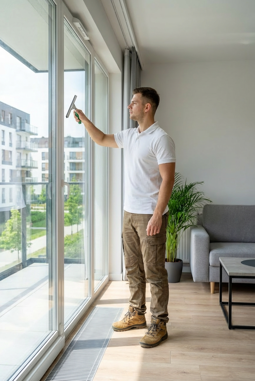 Mycie okien Warszawa profesjonalne czyszczenie szyb